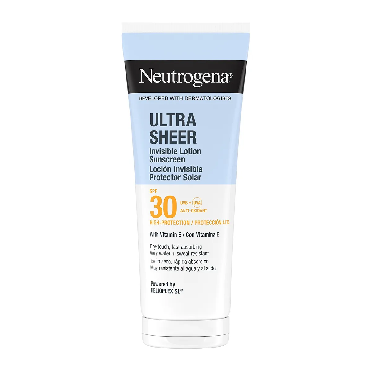 Ultra Sheer Invisible Hydrating Lotion Lightweight Body Sunscreen SPF30