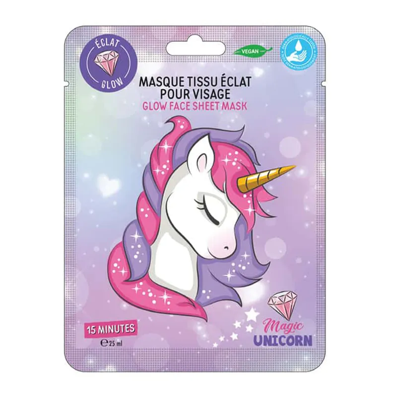 Μάσκα Προσώπου Unicorn Glow