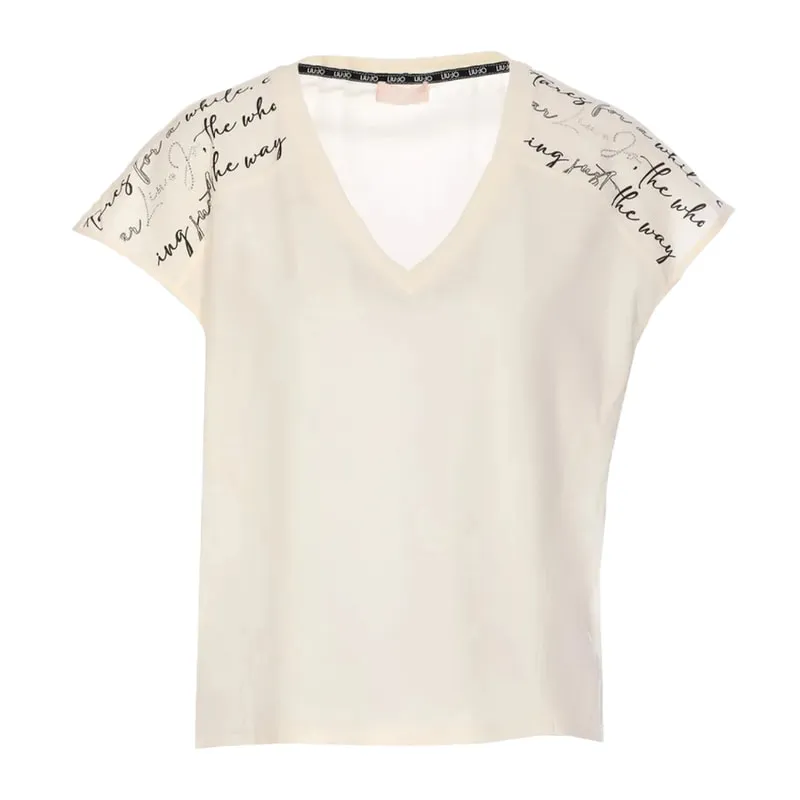V-neck blouse