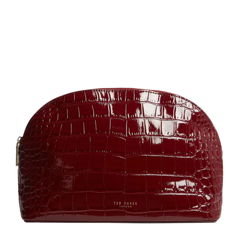 Valoris croc large cosmetic bag