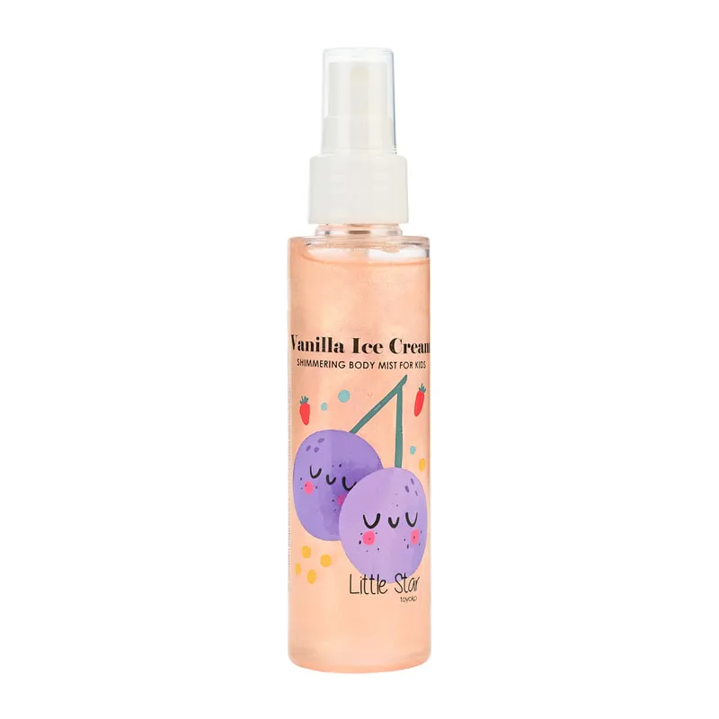 Vanilla Ice Cream Kids Shimmering Body Mist Little Star