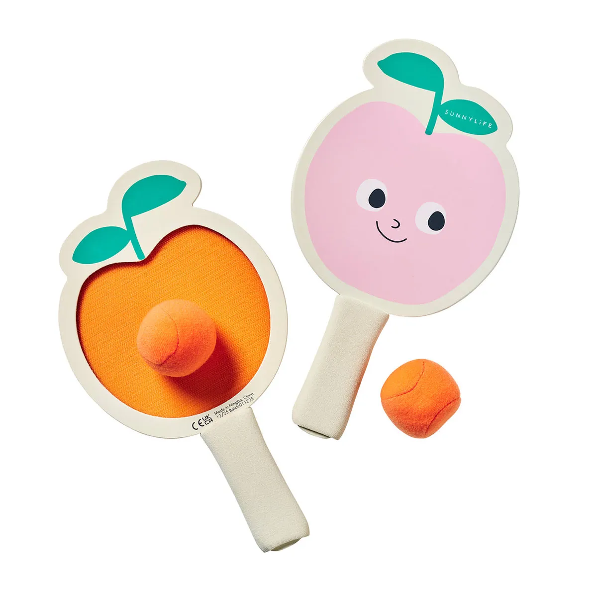 Poppy the Peach Velcro Rackets