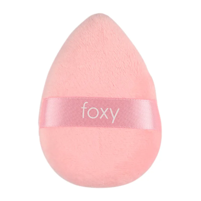 Velvety Soft Powder Puff Oval Pink