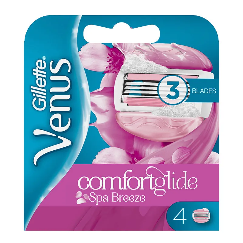 Venus ComfortGlide Spa Breeze Women's Disposable Razors Refills