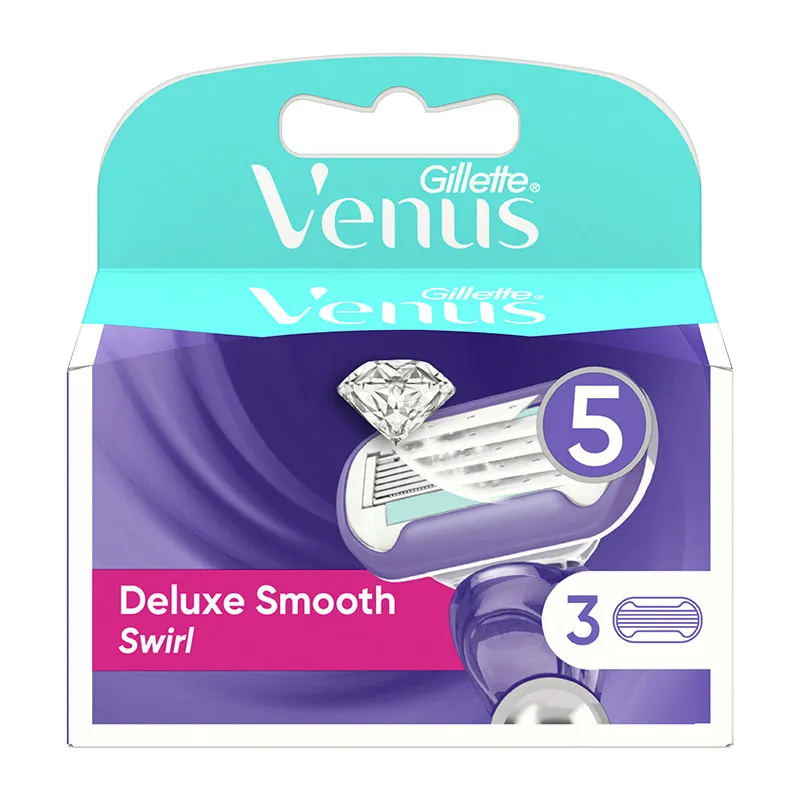Venus Deluxe Smooth Swirl Razor Blades