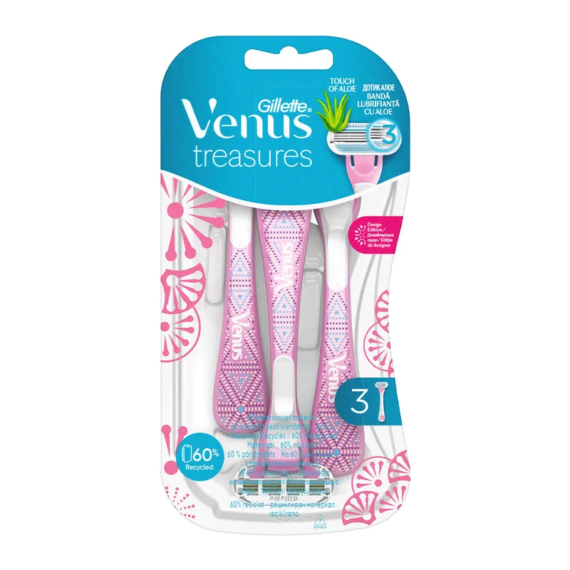 Venus Treasures Ξυραφάκια Μιας Χρήσης