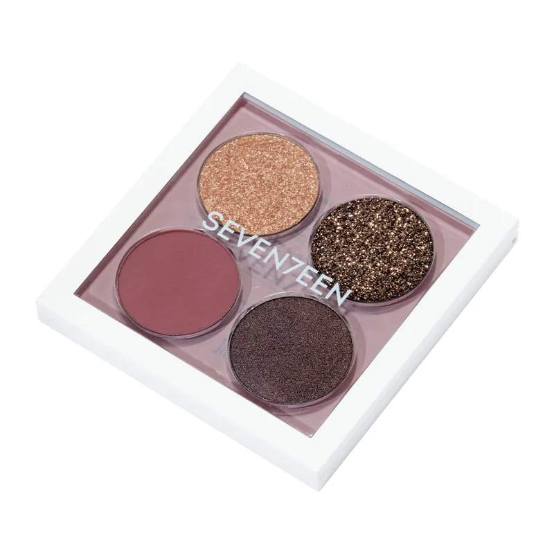 Vibrant Eyes Quad Palette Nude Poetry