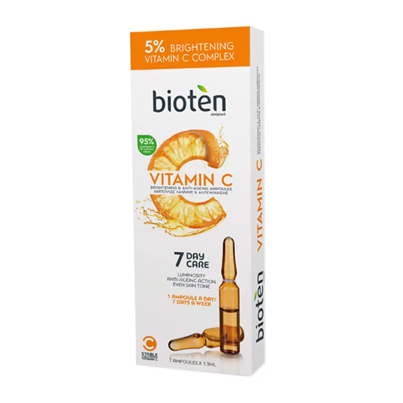 Vitamin C Αµπούλες Λάµψης & Αντιγήρανσης