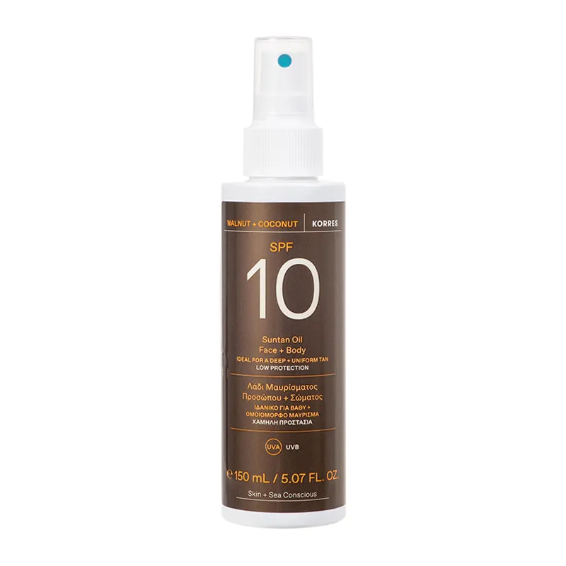 Walnut & Coconut Sustain Oil Face + Body SPF 10