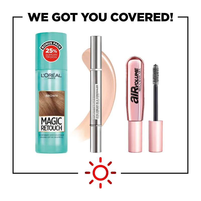 We Got You Covered Day Edition! Face & Roots Coverage