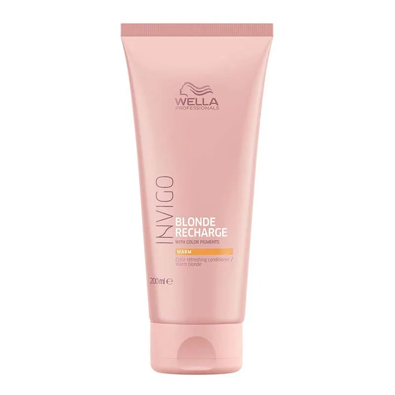 Wella Invigo Blonde Recharge Warm Blonde Color Refreshing Conditioner