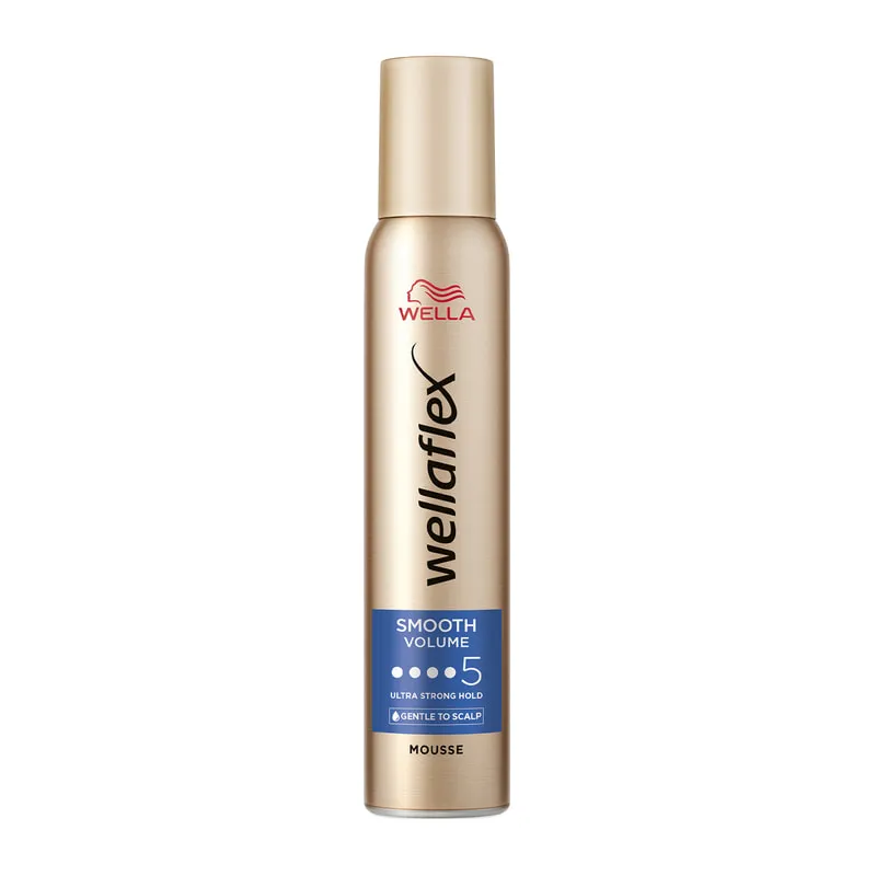 Wellaflex Mousse Volume & Repair Ultra Straight