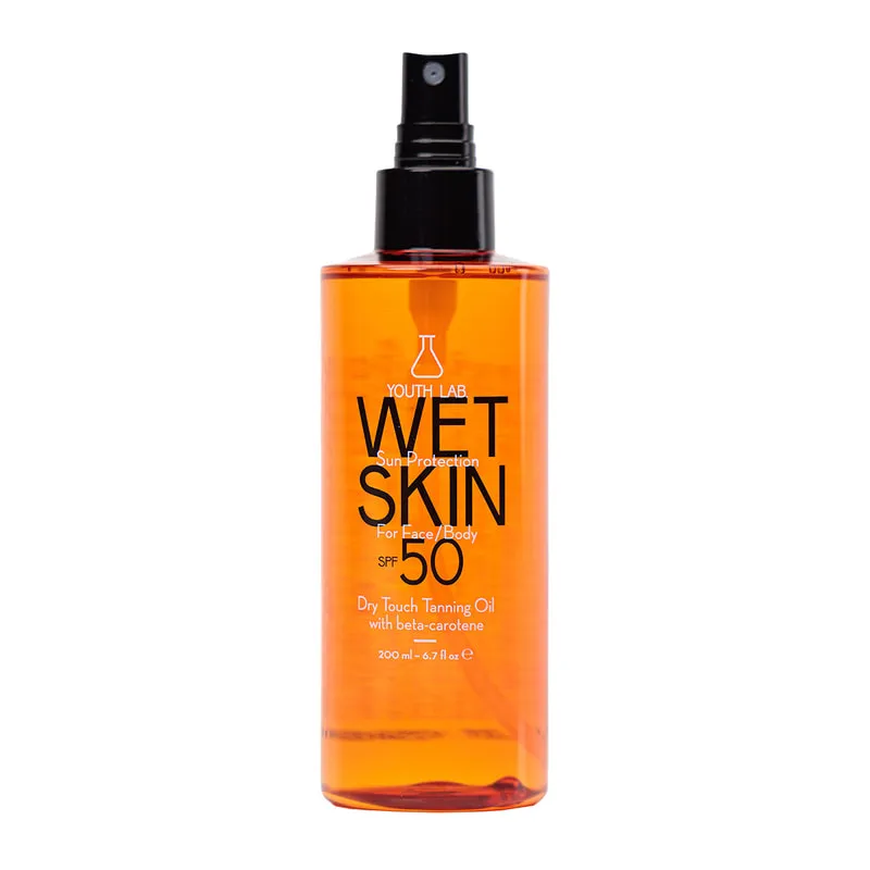 Wet Skin Sun Protection Dry Touch Tanning Oil SPF50