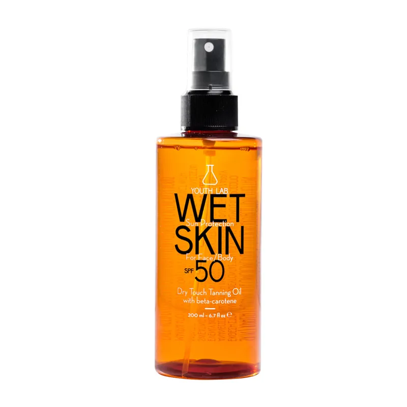 Wet Skin Sun Protection SPF50 Tan Accelerating Oil