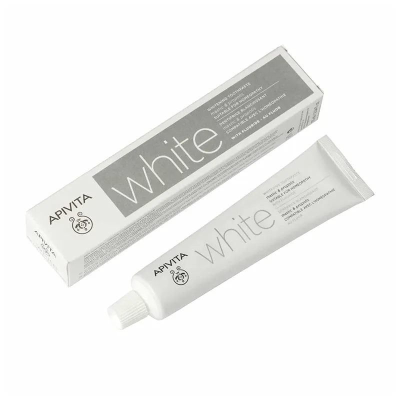 White Λευκαντική Οδοντόκρεμα Με Μαστίχα & Πρόπολη