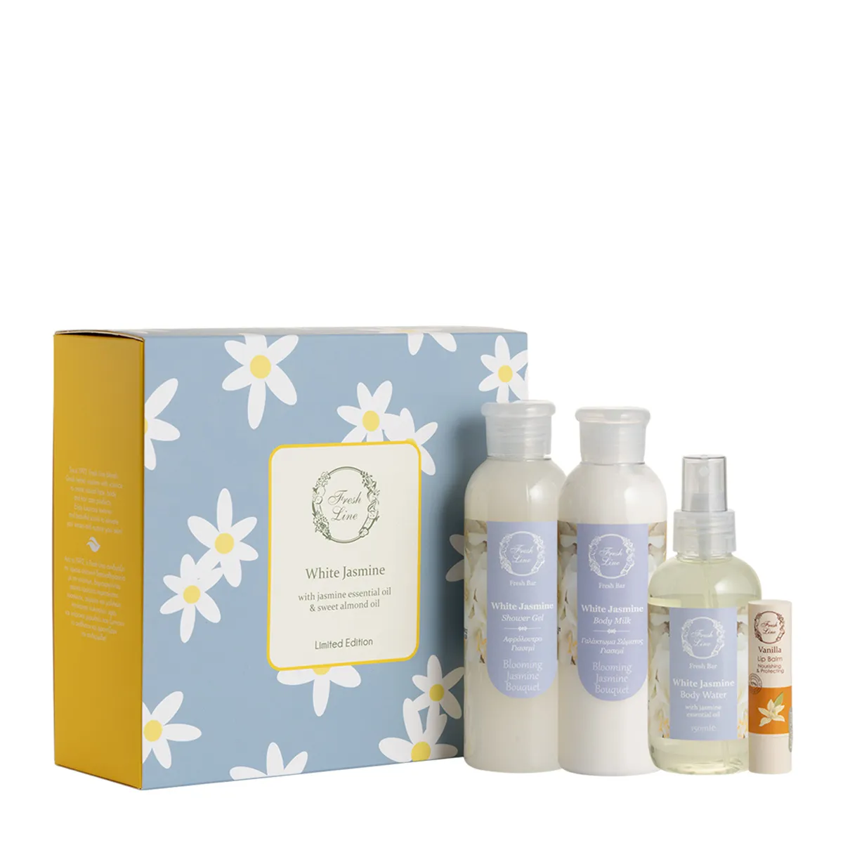 White Jasmine Body & Lip Care Set