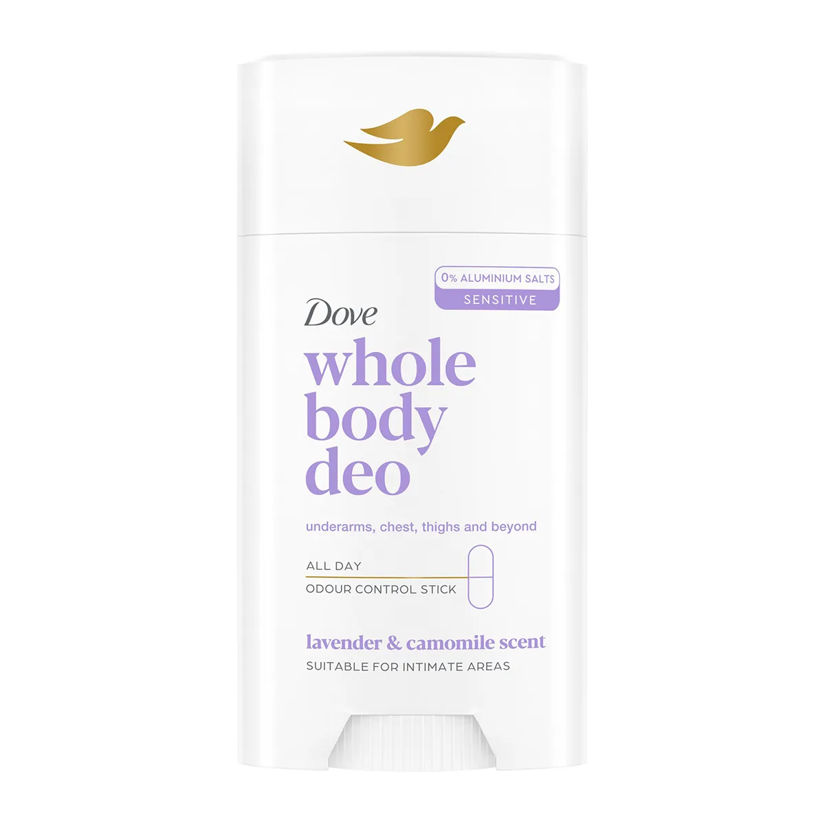 Whole Body Deo Women's Deodorant Stick Lavender & Chamomile Scent