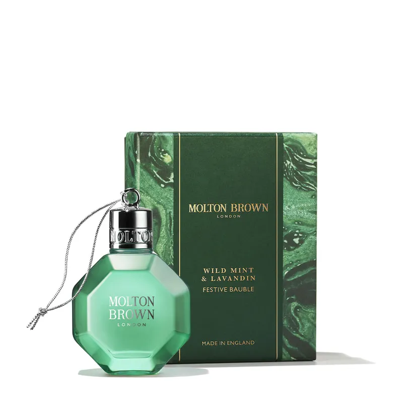 Wild Mint & Lavandin Festive Bauble