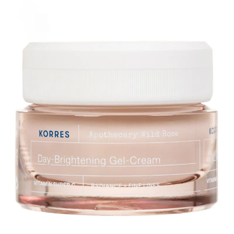Wild Rose Day-Brightening Gel-Cream with Vitamin Super C for Normal-Combination Skin