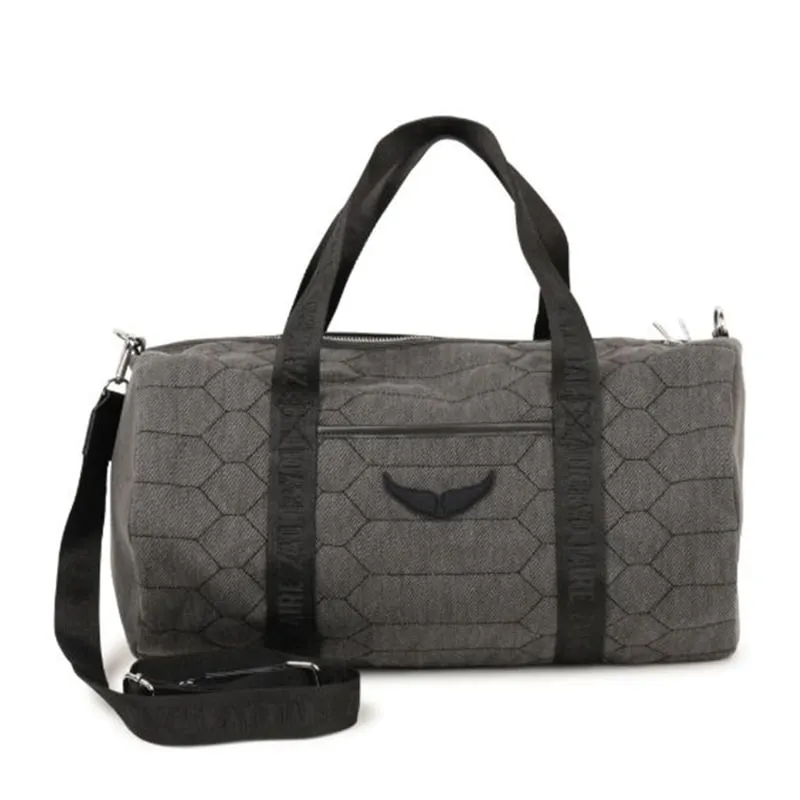 Shoulder bag with Wings badge