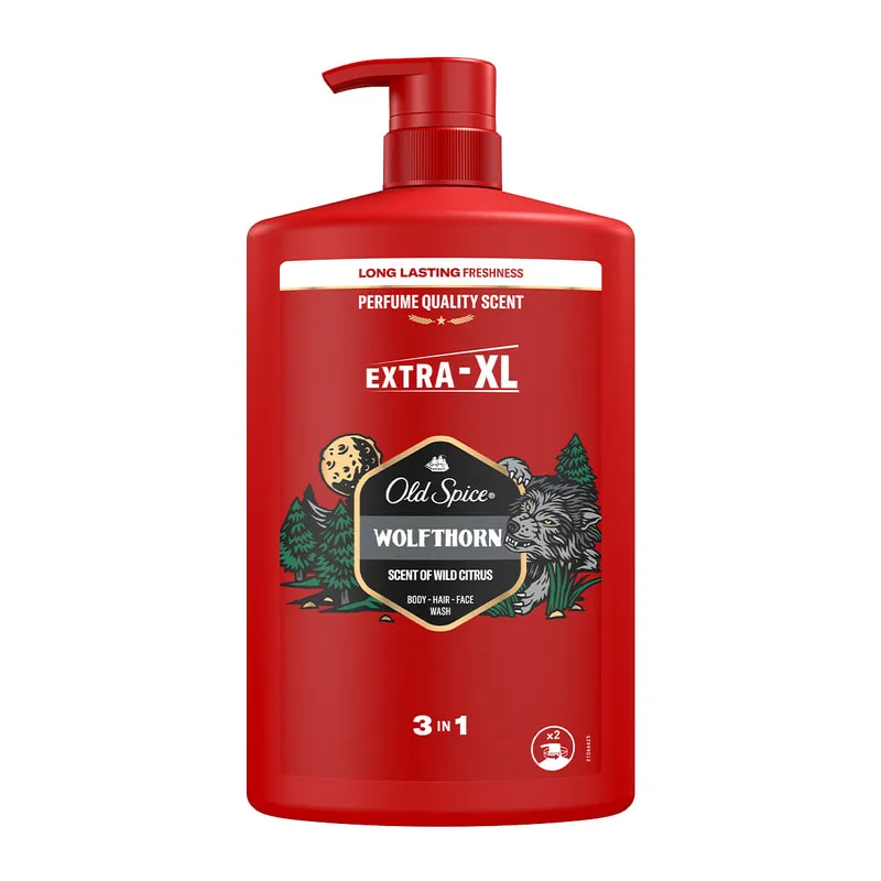 Wolfthorn Shower Gel & Shampoo For Men