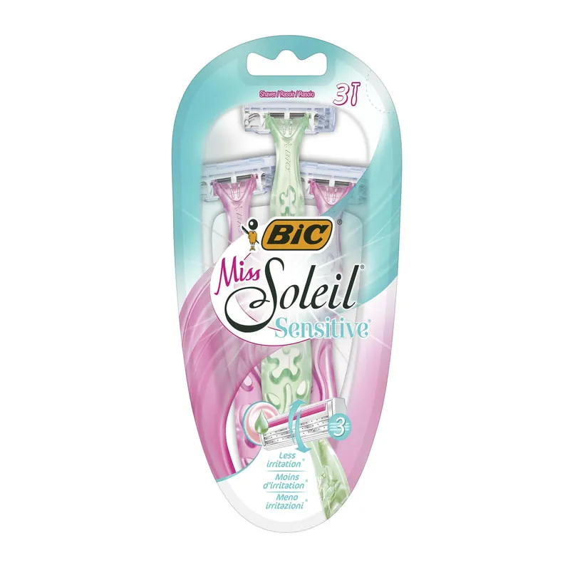 Women's disposable razors  Miss Soleil Sensitive 3pcs