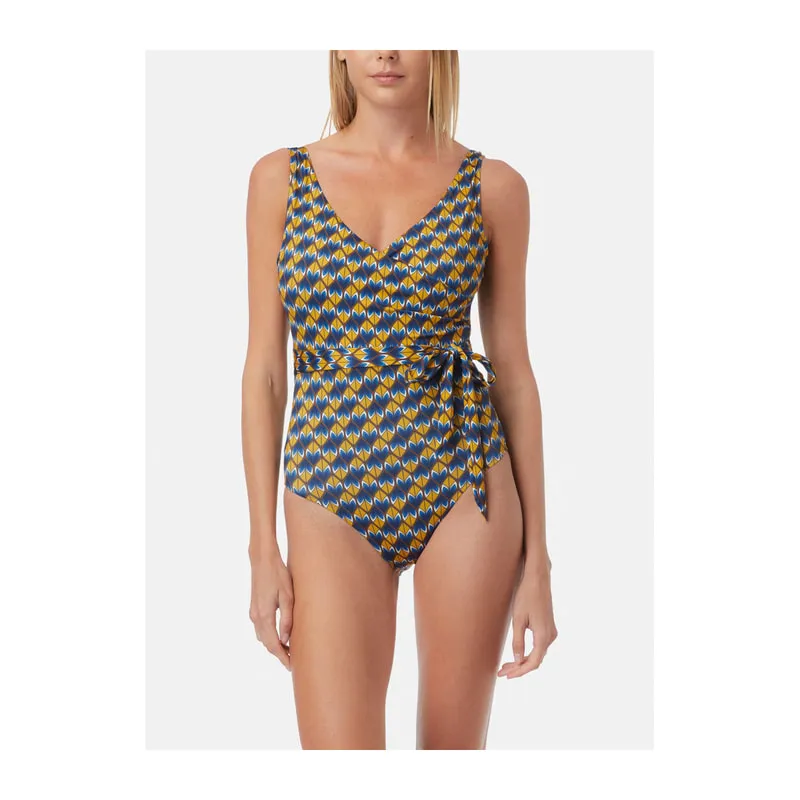 Yemen croise one-piece swimsuit