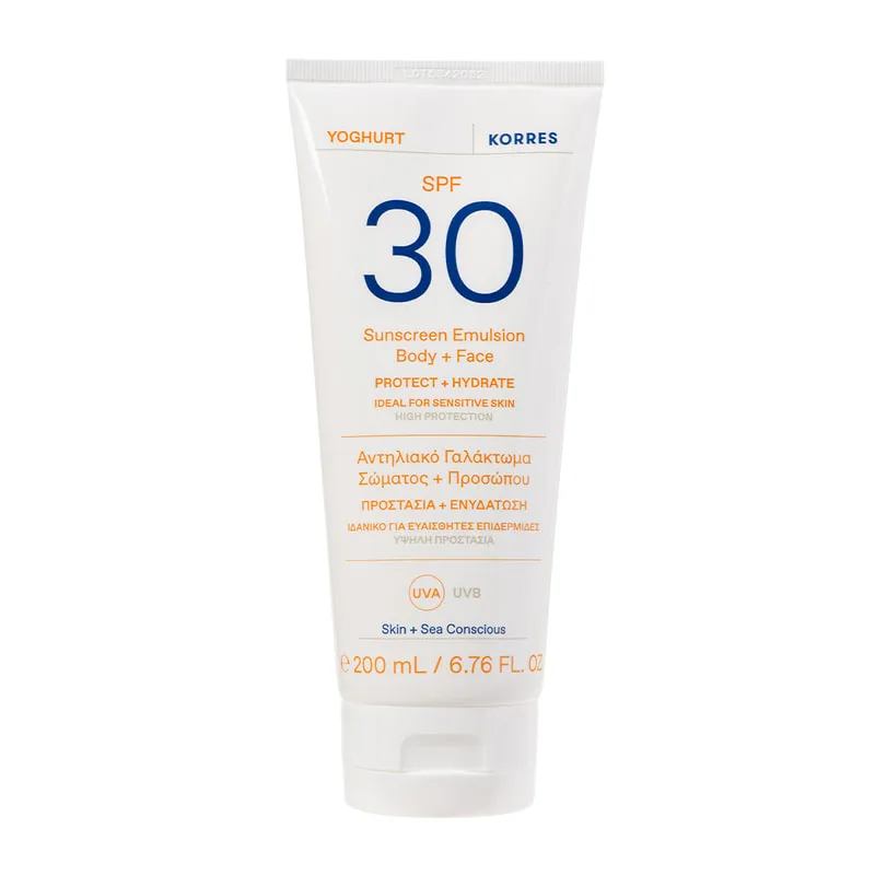 Yoghurt Sunscreen Emulsion SPF 30 Body + Face