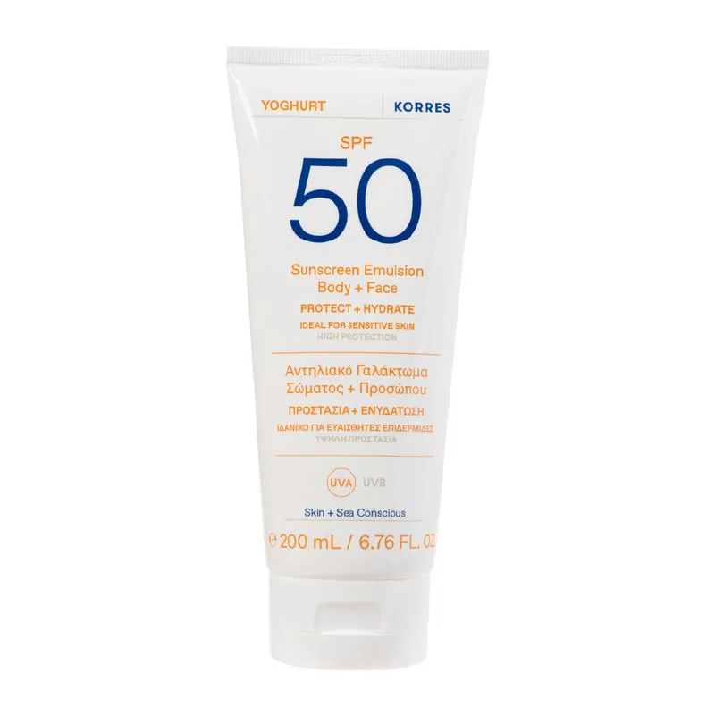 Yoghurt Sunscreen Emulsion SPF 50 Body + Face