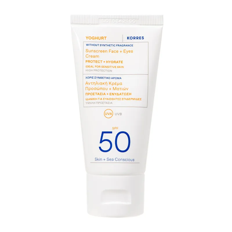 Yoghurt Sunscreen Face + Eyes Cream SPF 50