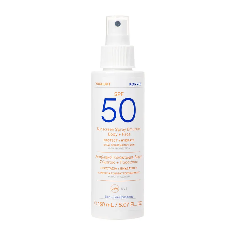 Yoghurt Sunscreen Spray Emulsion SPF 50 Body + Face