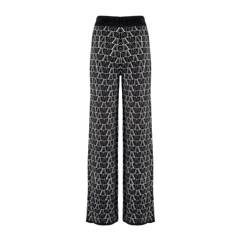 Yokim womens knitted trousers