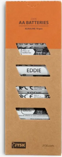 Μπαταρίες EDDIE AA 10τμχ/πκ