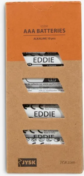 Μπαταρίες EDDIE AAA 10τμχ/πκ