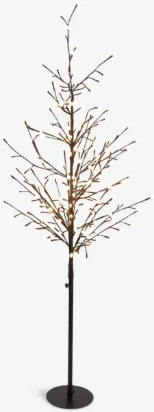 Δέντρο μ/φωτάκια εξ.χ. NUNDORIT Υ160cm μ/208 LED και χρονοδ.