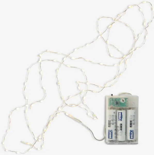 Γιρλάντα με φωτάκια TRAVERTIN Μ240cm μ/100 LED και χρον.