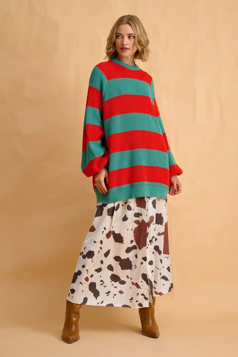 Adeline Pullover (Red)