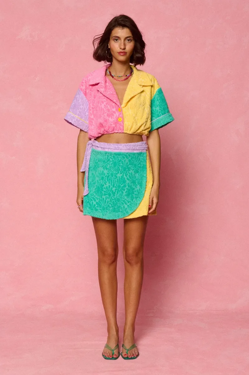 Amanda Crop Shirt