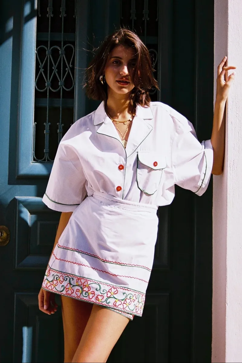 Baylin Cropped Shirt