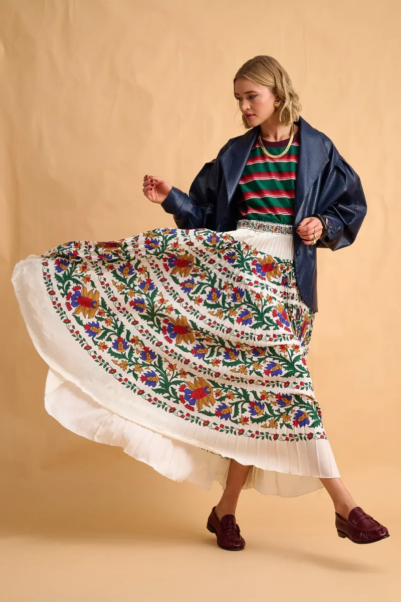 Beverly Skirt (White)