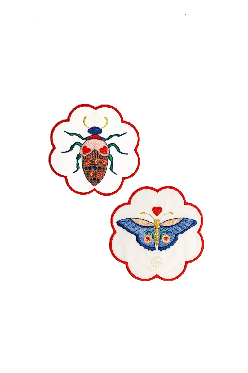 Coaster (Butterfly) x2