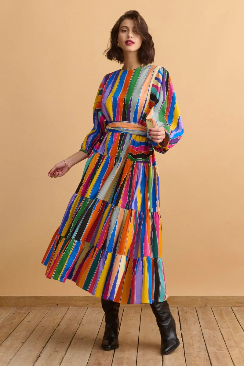 Cynthia Dress (Multicolor)