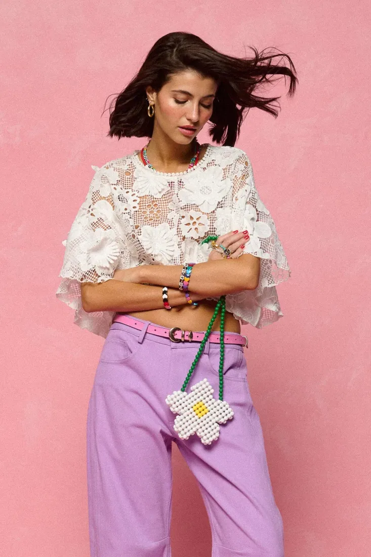 Daisy Flower Bag