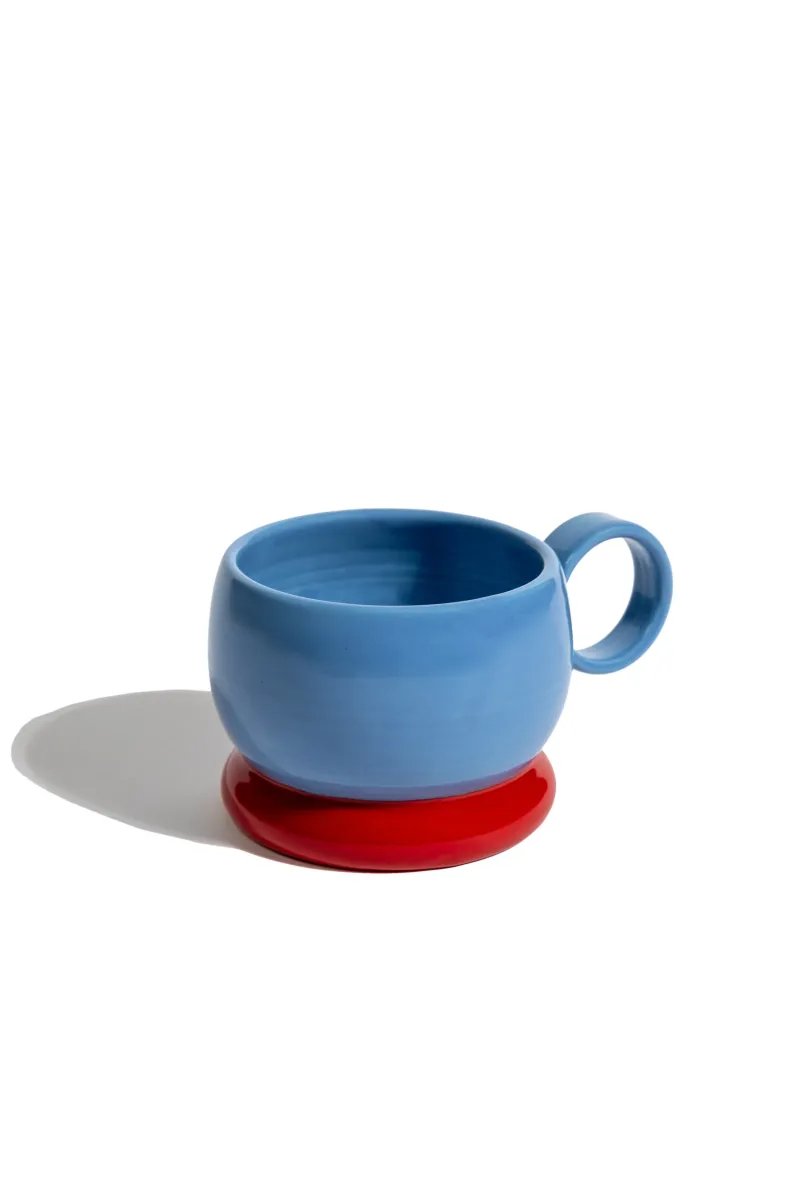 Donut Coffee Mug (Light Blue)