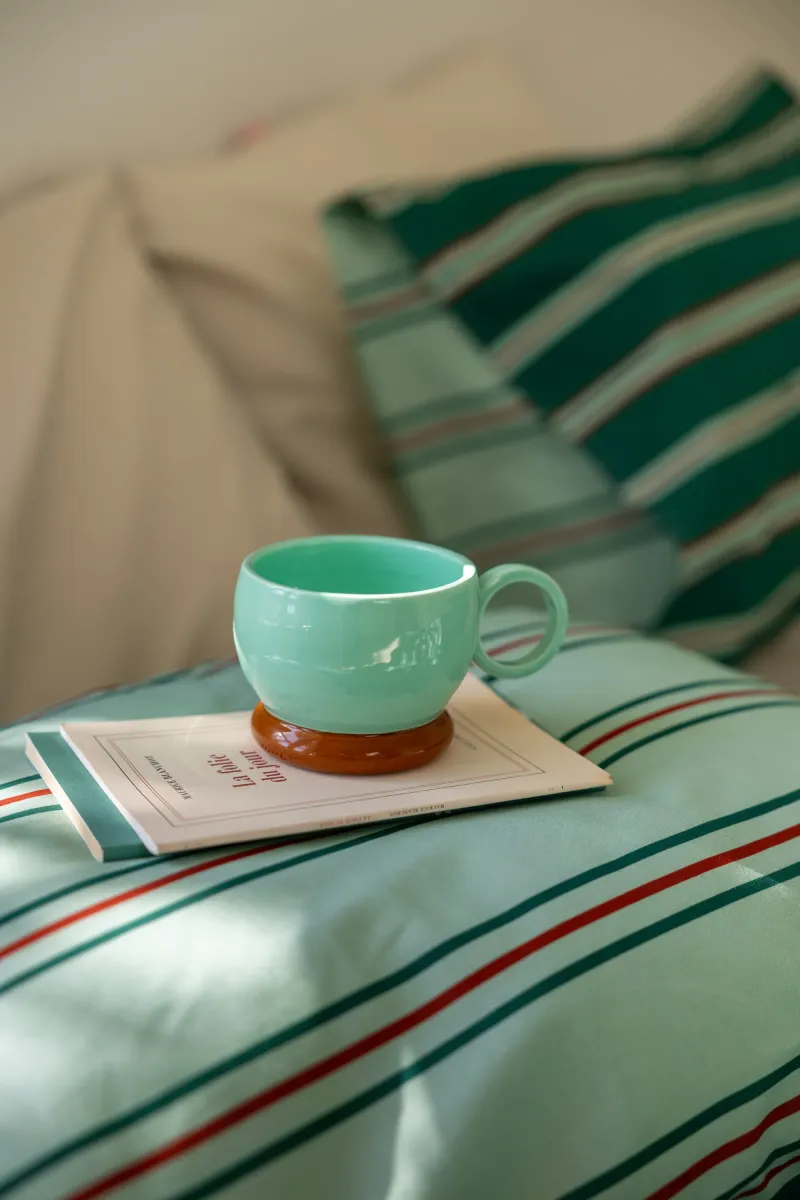 Donut Coffee Mug (Turquoise)