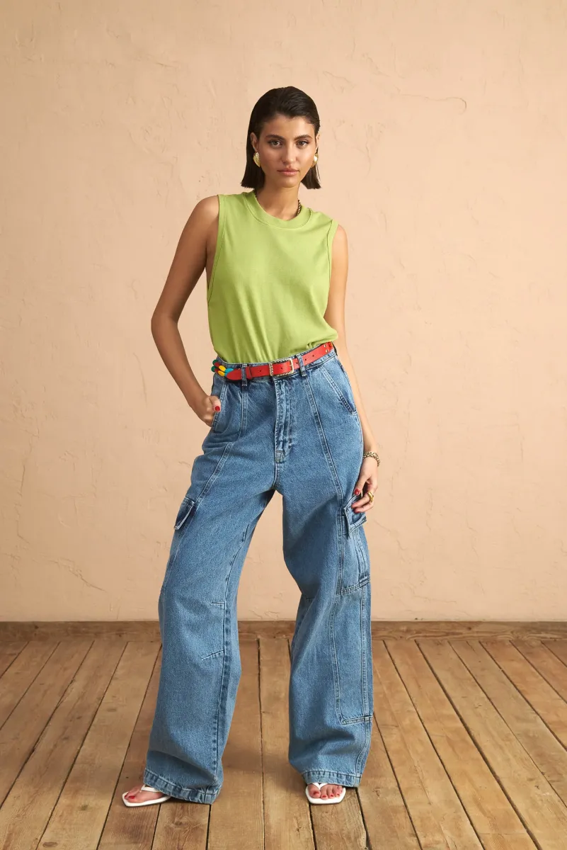 Ethel Top (Lime)