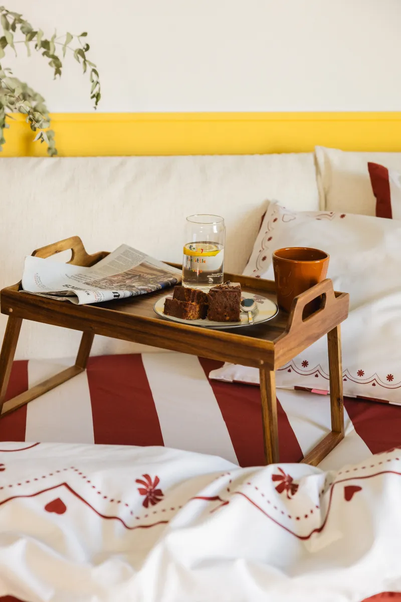 Fitted Sheet (Burgundy)