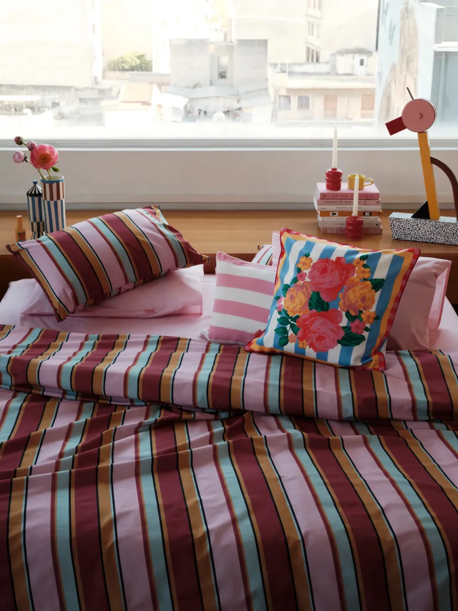 Flat Sheet (Red/Orange)