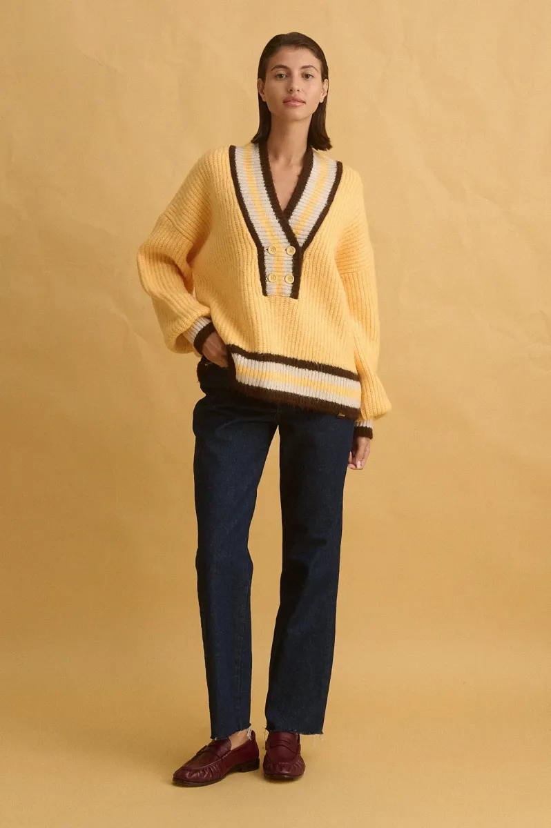 Gianna Pullover (Yellow)