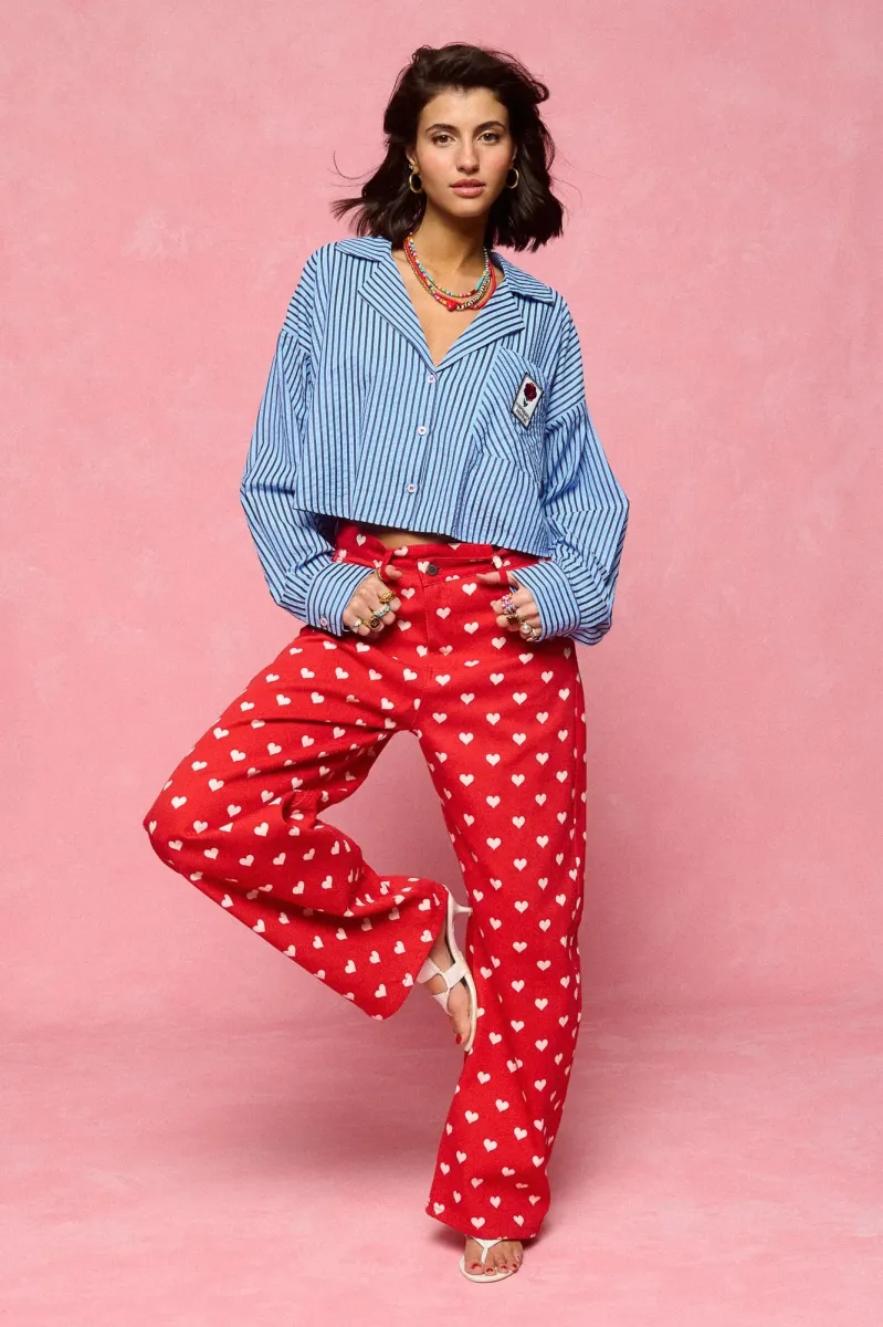 Giovanna Cropped Shirt